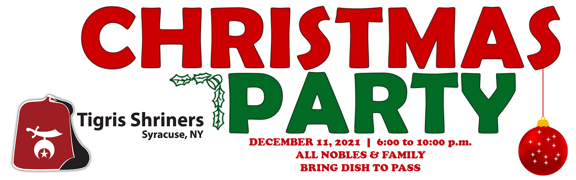 Christmas Party 2021 Header