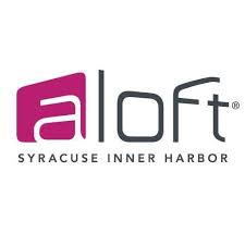 Aloft logo syracuse inner harbor